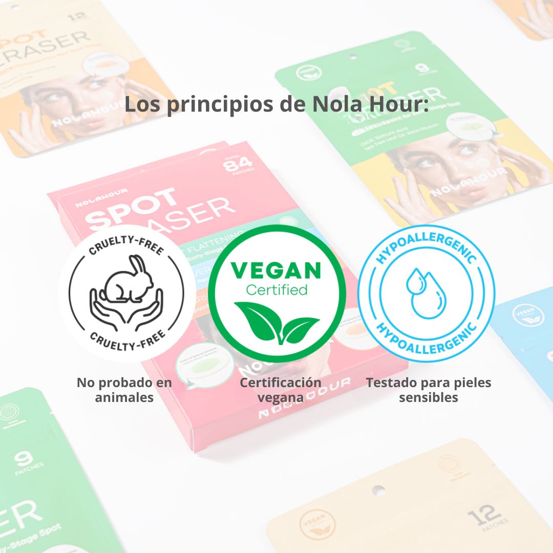 Nolahour Parche «Spot Eraser Orange – Red Spot»