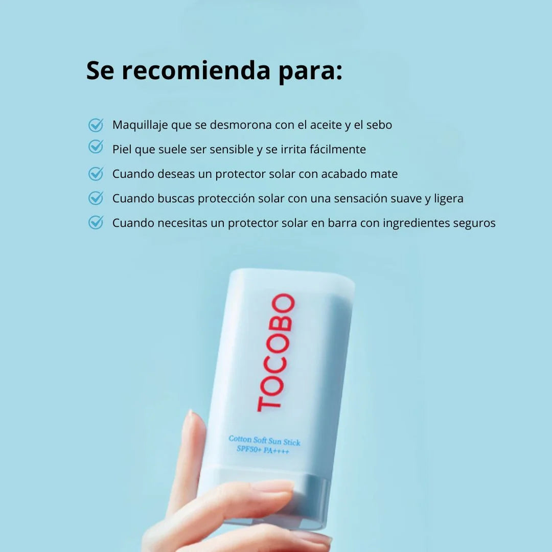 Tocobo Protector Solar «Cotton Soft Sun Stick»