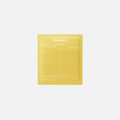 BIODANCE «Radiant Vita Niacinamide Real Deep Mask»