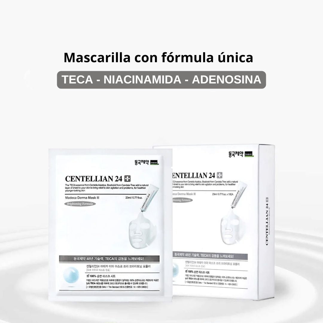 Centellian24 Mascarilla «Madeca Derma Mask III Brightening Formula»