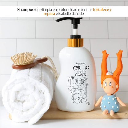 Elizavecca » CER-100 Collagen Coating Hair A+ Muscle Shampoo «