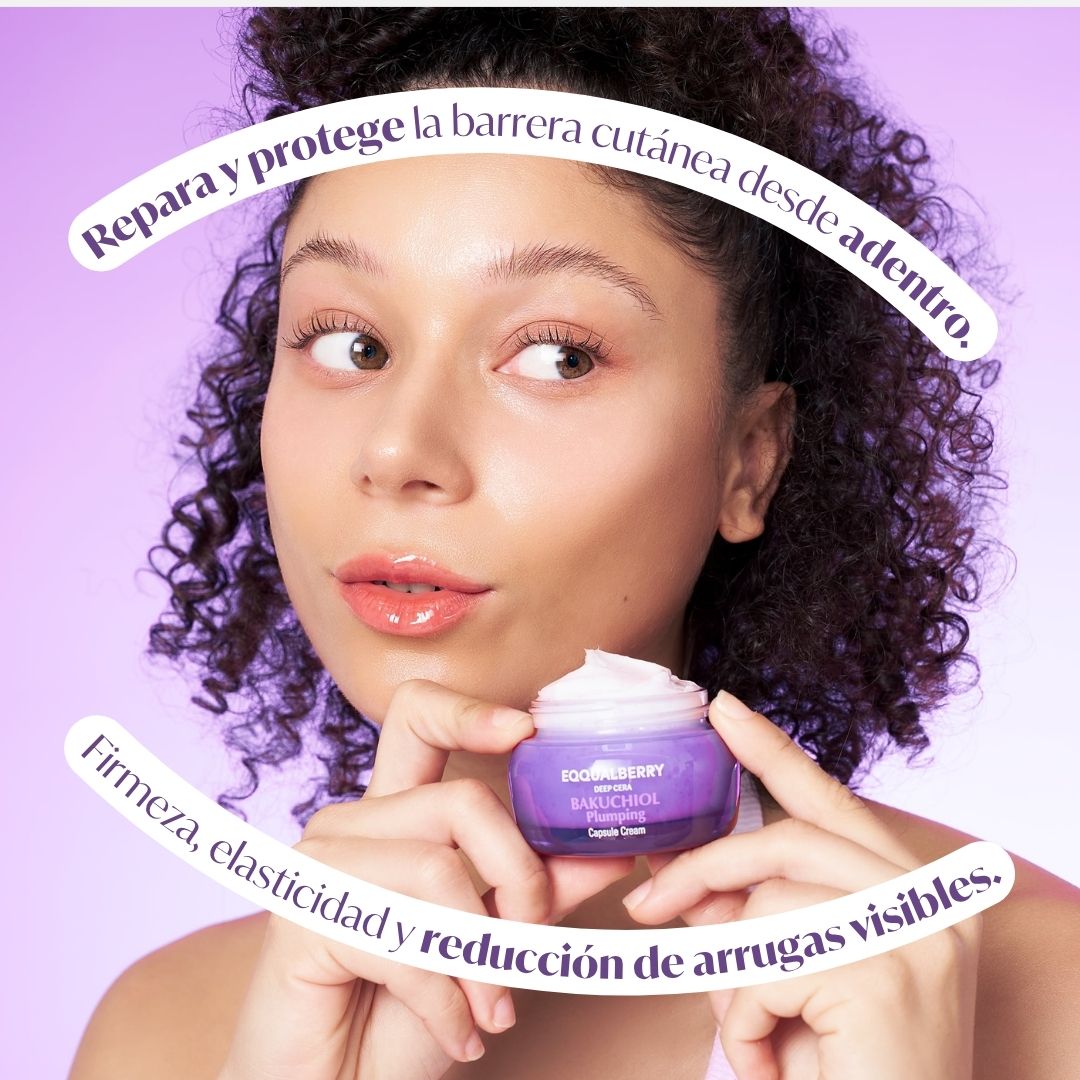 EQQUALBERRY «Bakuchiol Plumping Capsule Cream»