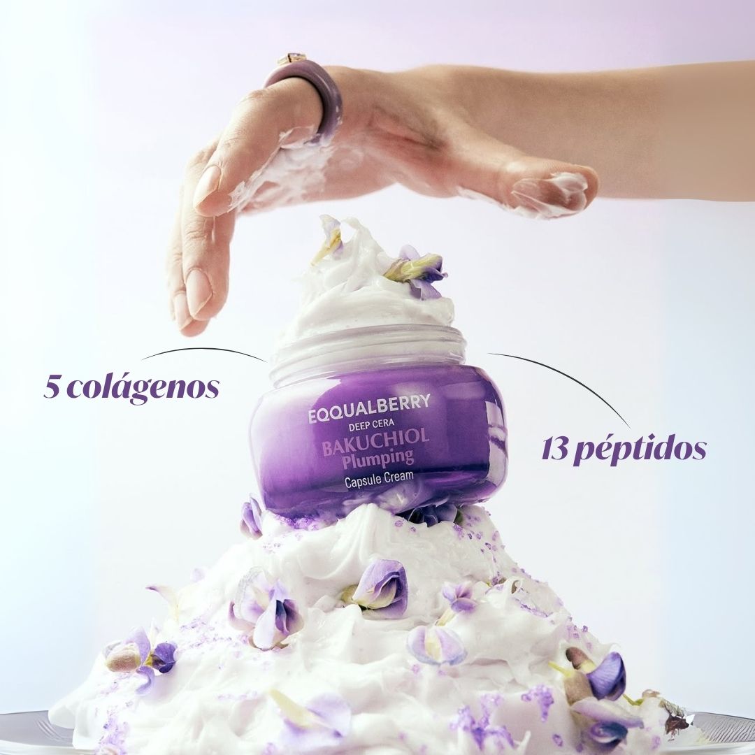 EQQUALBERRY «Bakuchiol Plumping Capsule Cream»