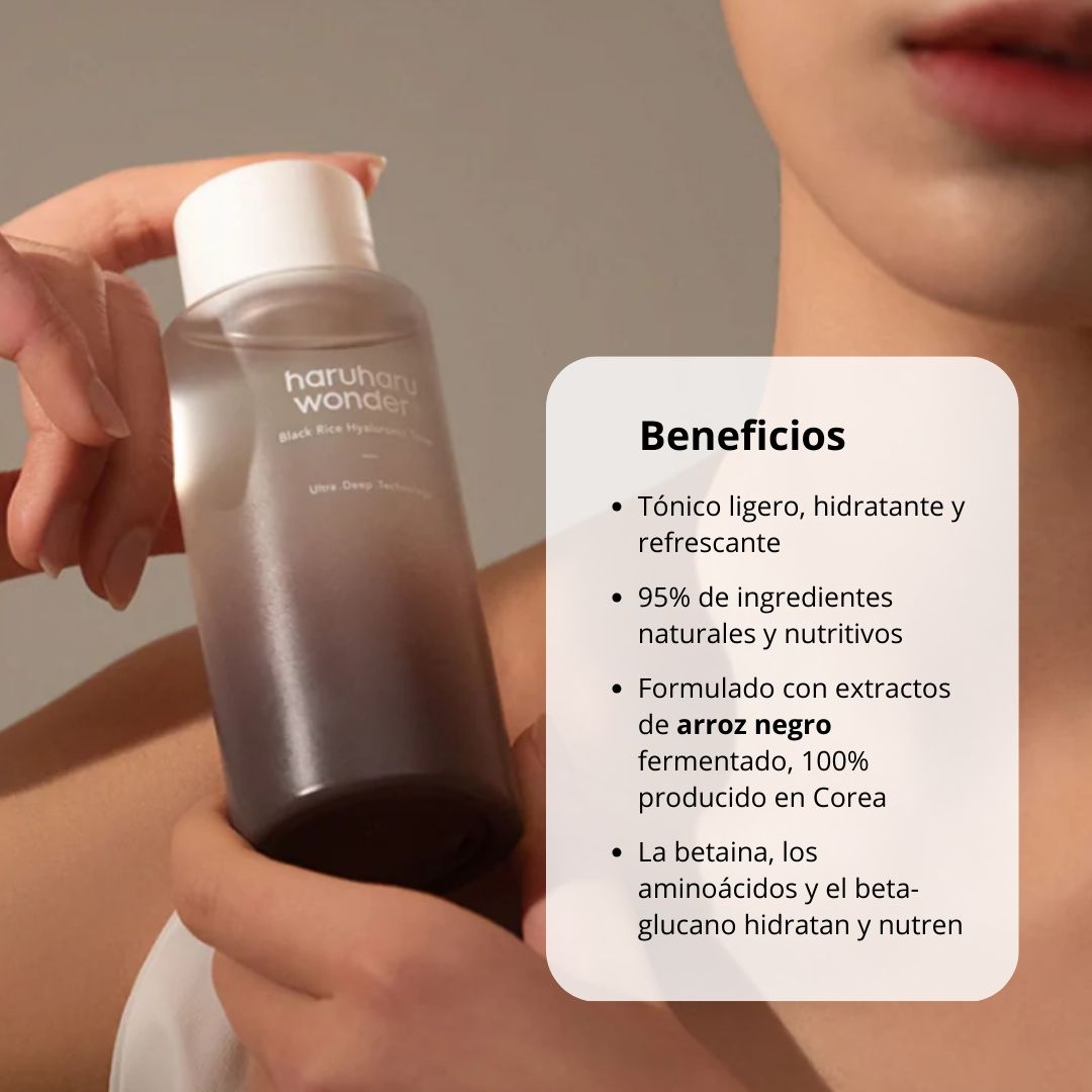 Tónico “Black Rice Hyaluronic Toner”