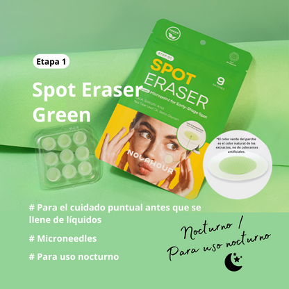 Nolahour Parche «Spot Eraser Green – Early Stage»