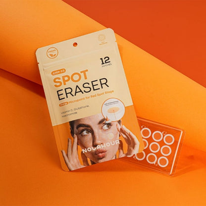 Nolahour Parche «Spot Eraser Orange – Red Spot»