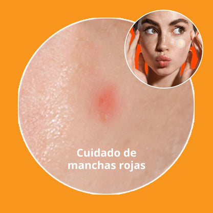 Nolahour Parche «Spot Eraser Orange – Red Spot»