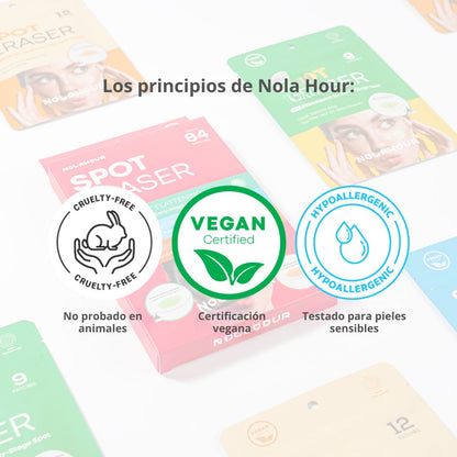 Nolahour Parche «Spot Eraser Orange – Red Spot»