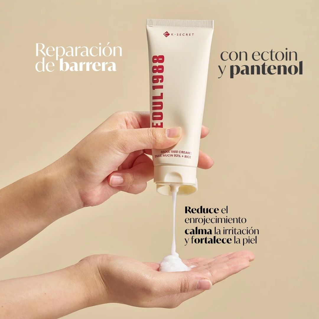 K-SECRET SEOUL 1988 Cream : Snail Mucin 93% + Rice