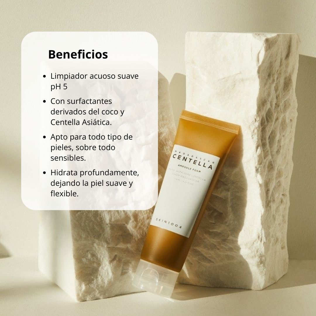 Limpiador “Madagascar Centella Ampoule Foam”
