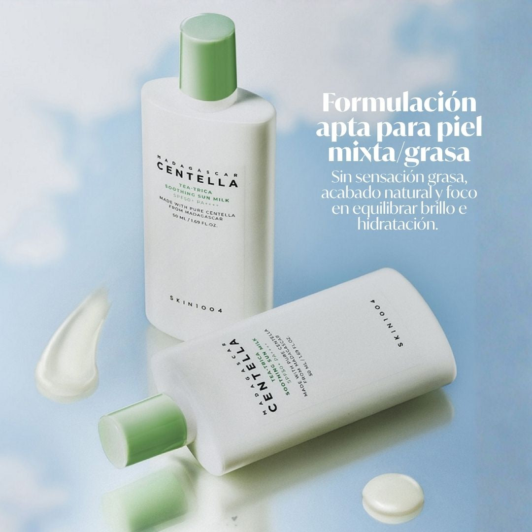 SKIN1004 «Madagascar Centella Tea-Trica Soothing Sun Milk 50ml»