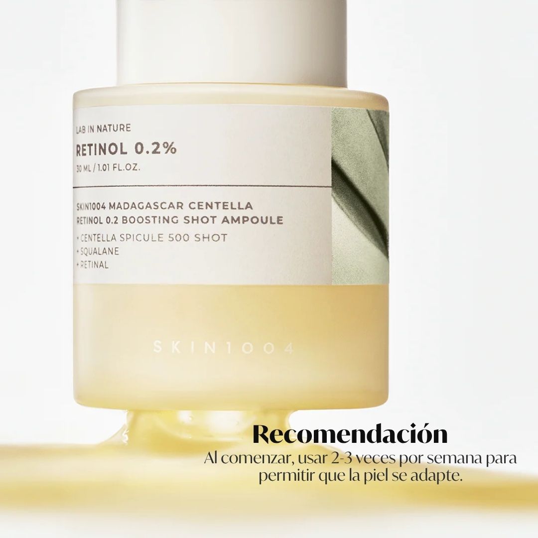 SKIN1004 «Madagascar Centella Retinol 0.2 Boosting Shot Ampoule 30ml»