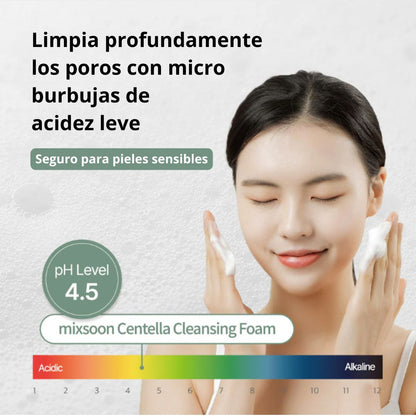 Mixsoon Limpiador “Centella Cleansing Foam” 150ml