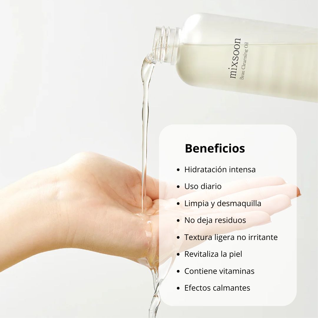 Mixsoon Limpiador “Bean Cleansing Oil” – 195ml