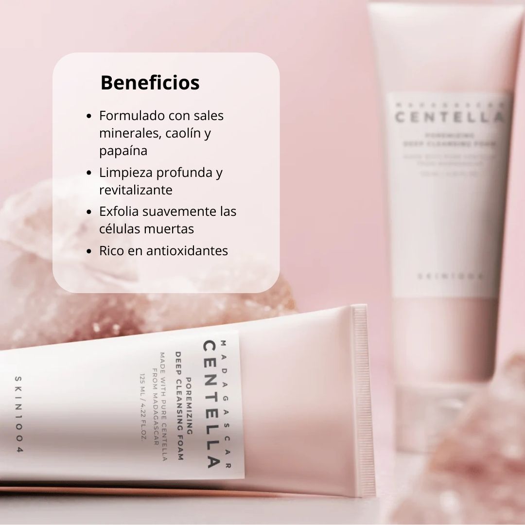 Skin1004 Limpiador “Madagascar Centella Poremizing Deep Cleansing Foam”