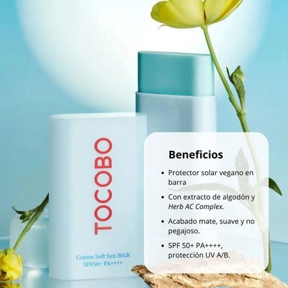 Tocobo Protector Solar «Cotton Soft Sun Stick»