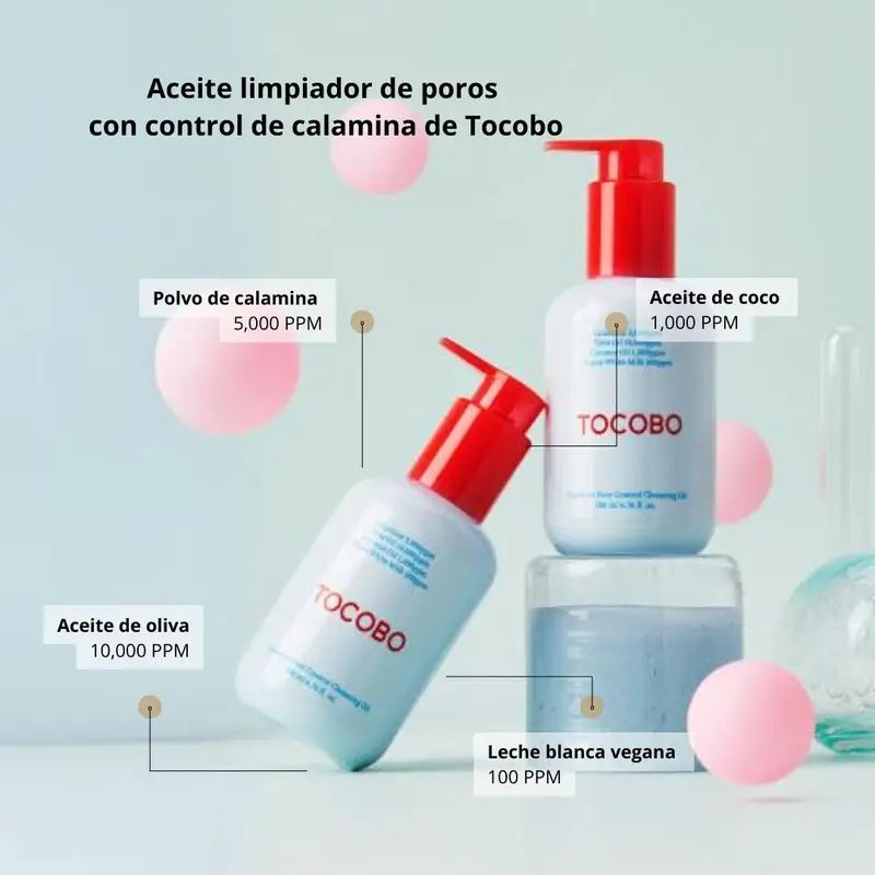 Tocobo Limpiador “Calamine Pore Control Cleansing Oil”