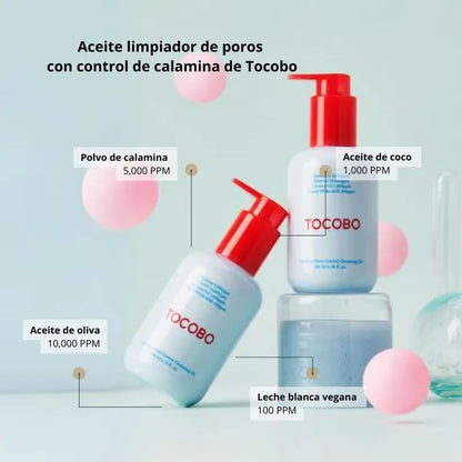 Tocobo Limpiador “Calamine Pore Control Cleansing Oil”